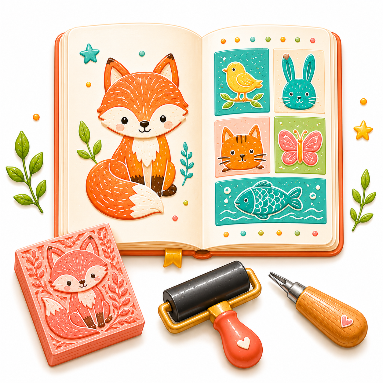 Lino Animal Art Guide