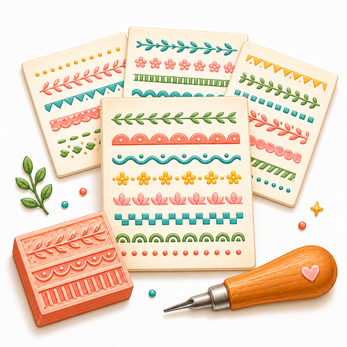 Lino Pattern & Border Sheets