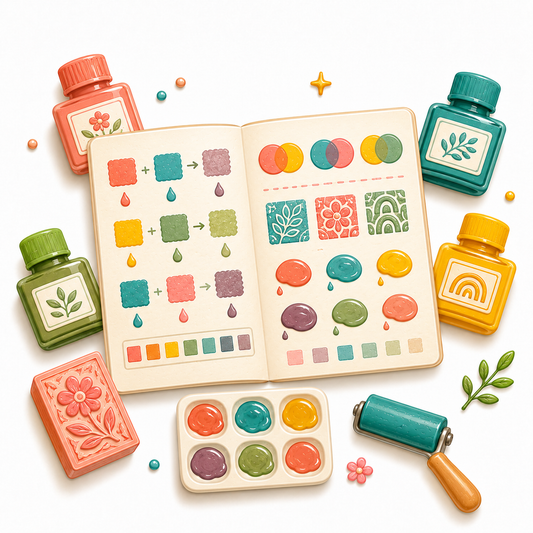 Lino Color & Ink Mixing Notes